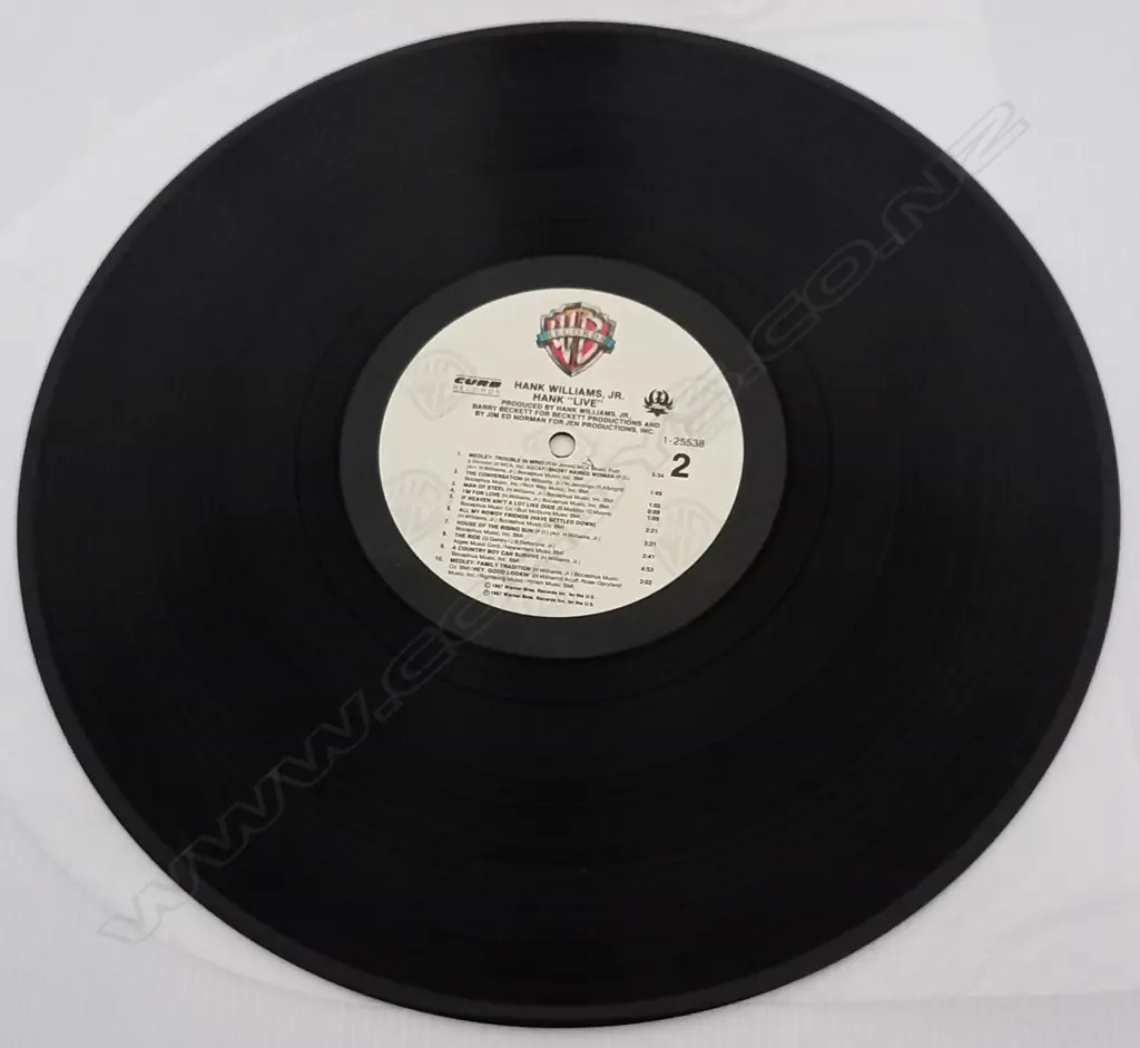 Hank Williams Jr., Hank "Live" Image 1++